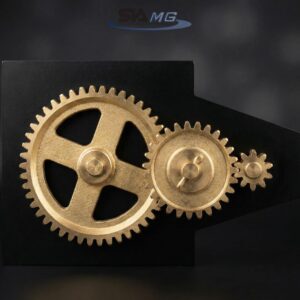 Mecanismo de cadena para cortinas metálicas