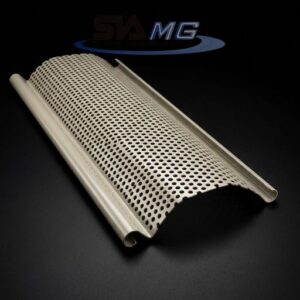 Tira para cortina metálica Euro-plana perforada pintro 100 mm_1