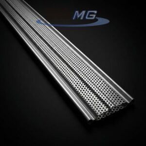 Tira para cortina metálica europea perforada galvanizada_1