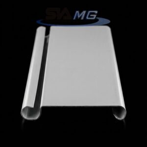 Tira para cortina metálica plana angosta pintro