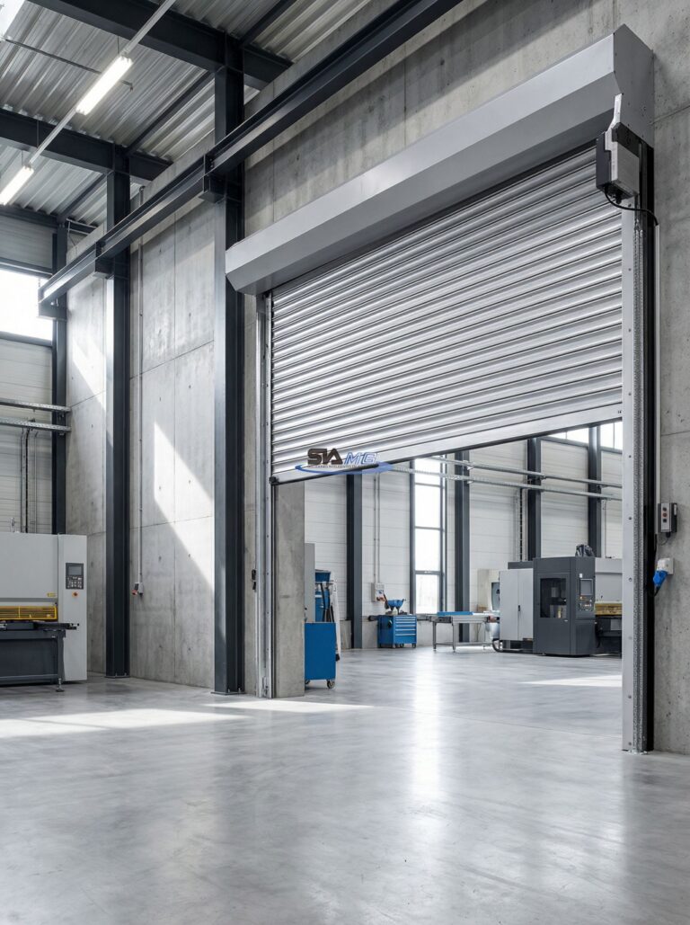 Tira para cortina metálica plana galvanizada - Material para cortinas